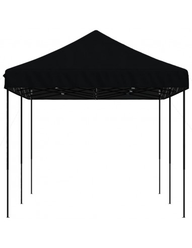 Tenda da Festa Pieghevole Pop-Up Nero 580x292x315 cm