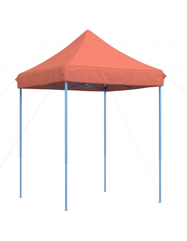 Tenda da Festa Pieghevole Pop-Up Terracotta 200x200x306 cm