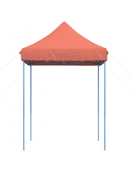 Tenda da Festa Pieghevole Pop-Up Terracotta 200x200x306 cm