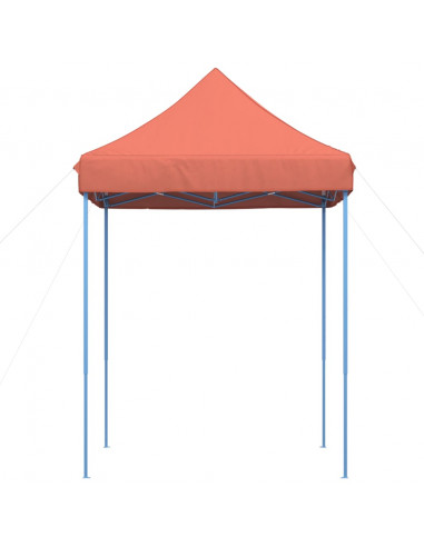 Tenda da Festa Pieghevole Pop-Up Terracotta 200x200x306 cm