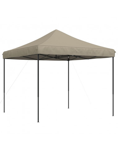 Tenda da Festa Pieghevole Pop-Up Tortora 292x292x315 cm