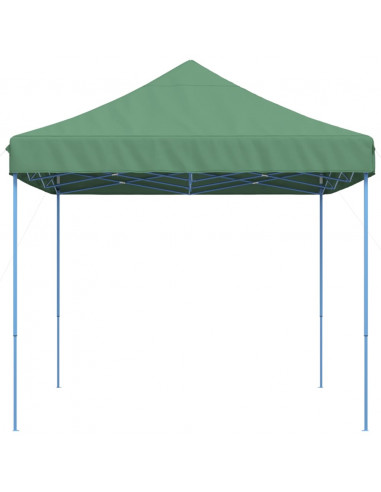 Tenda da Festa Pieghevole Pop-Up Verde 410x279x315 cm