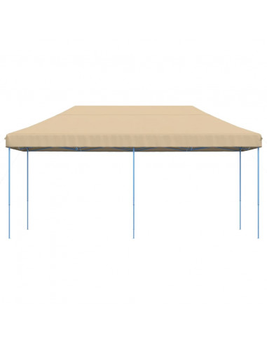 Tenda da Festa Pieghevole Pop-Up Beige 580x292x315 cm