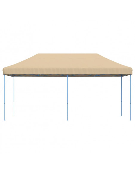 Tenda da Festa Pieghevole Pop-Up Beige 580x292x315 cm