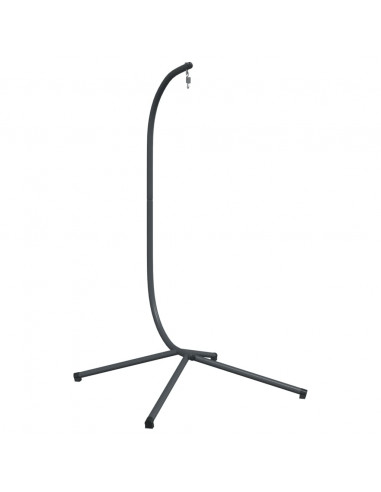 Supporto Sedia a Uovo Sospesa Antracite in Acciaio