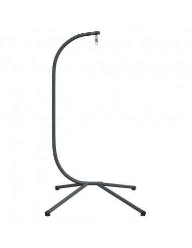 Supporto Sedia a Uovo Sospesa Antracite in Acciaio