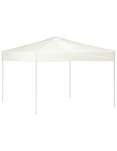 Tenda per Feste Pieghevole Crema 3x3 m 2