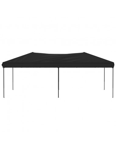 Tenda per Feste Pieghevole Nero 3x6 m