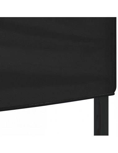 Tenda per Feste Pieghevole Nero 3x6 m