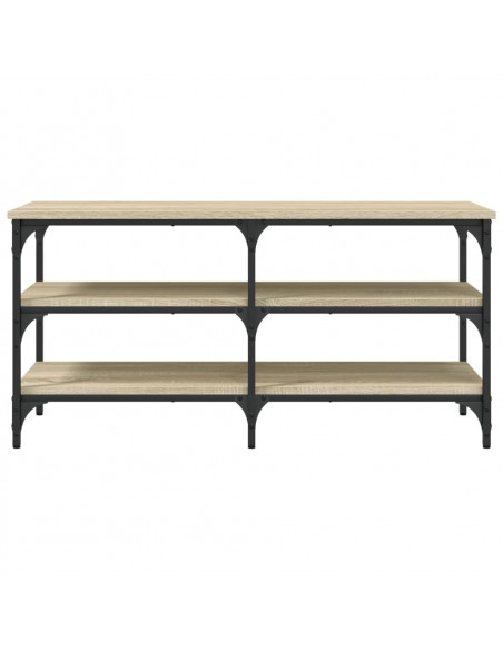 Panca Porta Scarpe Rovere Sonoma 100x38,5x49 Legno Multistrato