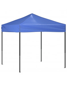 Tenda per Feste Pieghevole Blu 2x2 m 2