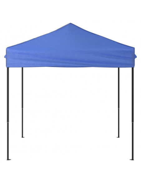 Tenda per Feste Pieghevole Blu 2x2 m