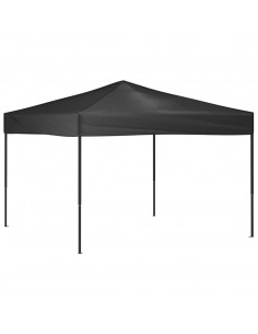 Tenda per Feste Pieghevole Antracite 3x3 m 2