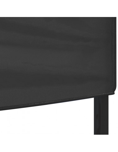 Tenda per Feste Pieghevole Antracite 3x3 m