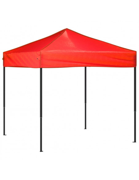 Tenda per Feste Pieghevole Rossa 2x2 m