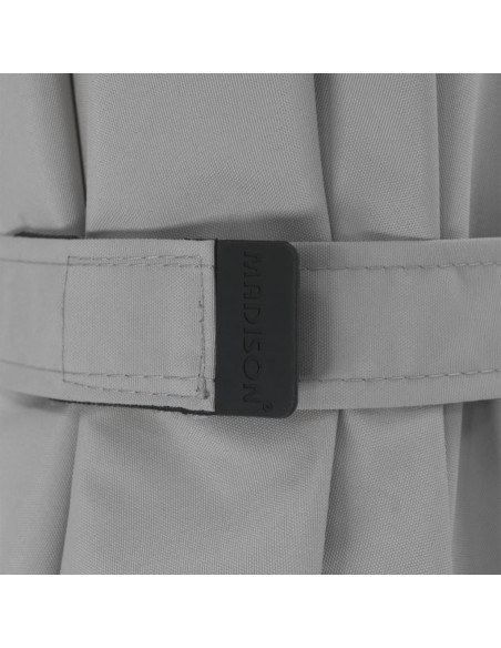 Madison Ombrellone Flores Luxe 300 cm Rotondo Grigio