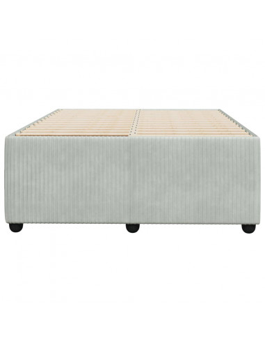 Giroletto Grigio Chiaro 120x190 cm Velluto