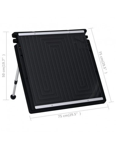 Pannello Solare Termico per Piscina 75x75 cm