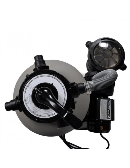 Pompa con Filtro a Sabbia 600 W 17000 l/h