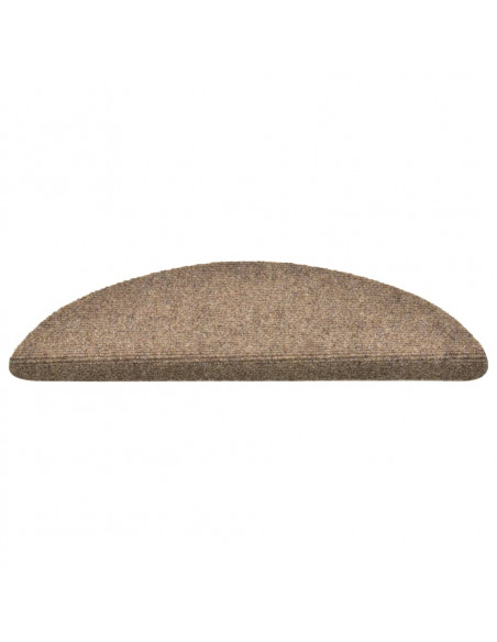 Tappetini Autoadesivi Scale 15 pz Crema 56x17x3 cm Agugliati