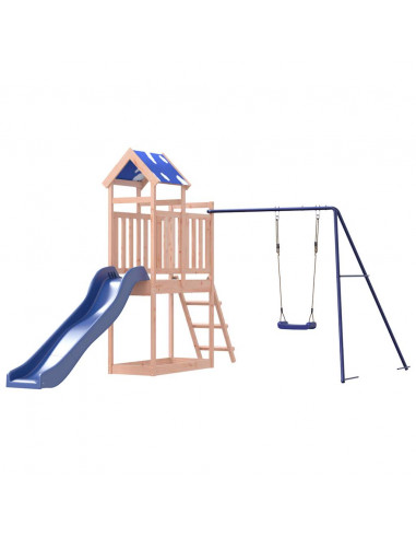 Set da Gioco da Esterno in Legno Massello di Douglas