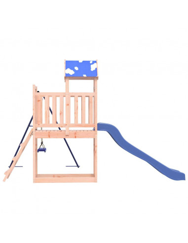 Set da Gioco da Esterno in Legno Massello di Douglas