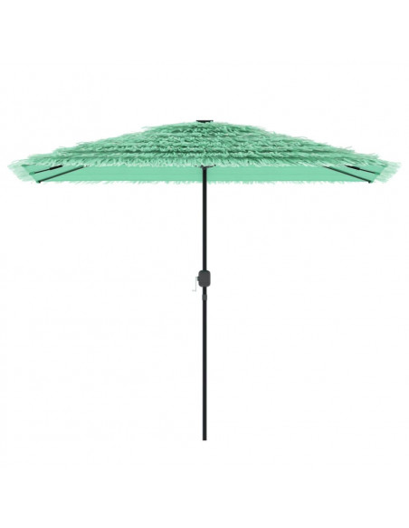 Ombrellone Giardino con Palo in Acciaio Verde 300x200x250 cm