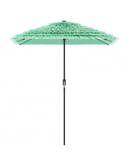 Ombrellone Giardino con Palo in Acciaio Verde 300x200x250 cm