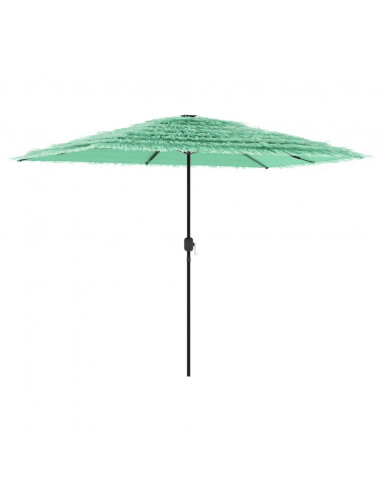 Ombrellone Giardino con Palo in Acciaio Verde 300x200x250 cm