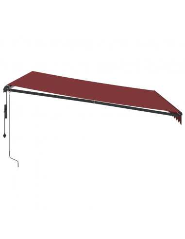 Tenda da Sole Retrattile Automatica Bordò 400x300 cm