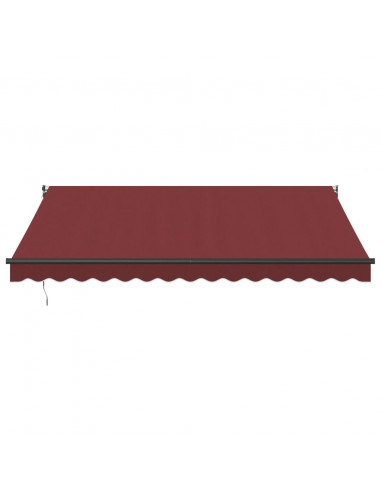Tenda da Sole Retrattile Manuale Bordò 400x300 cm