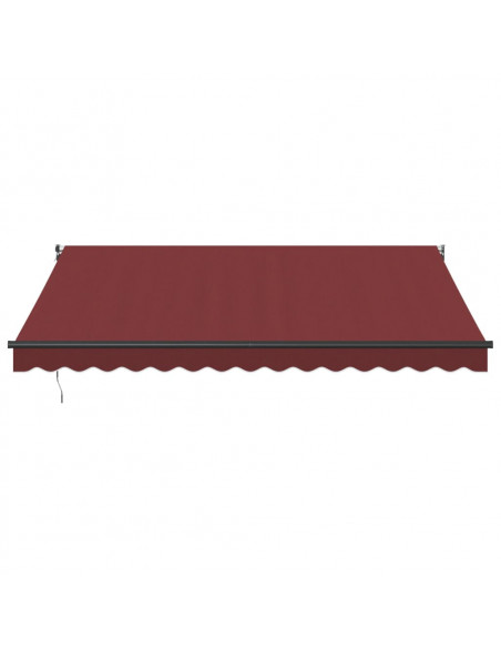 Tenda da Sole Retrattile Manuale Bordò 400x300 cm