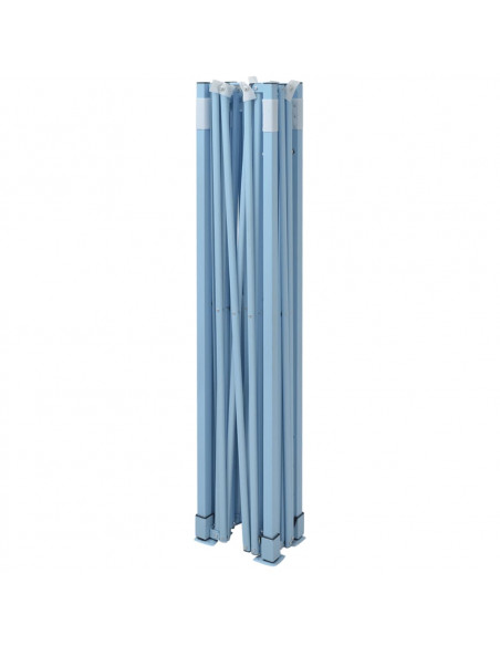 Tenda Pieghevole con 3 Pareti 3x4,5 m Antracite