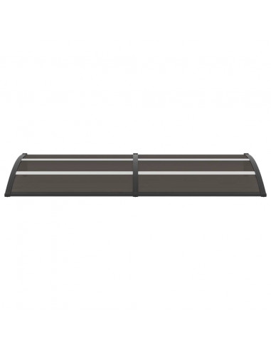 Pensilina per Porta Nera 240x75 cm in PC