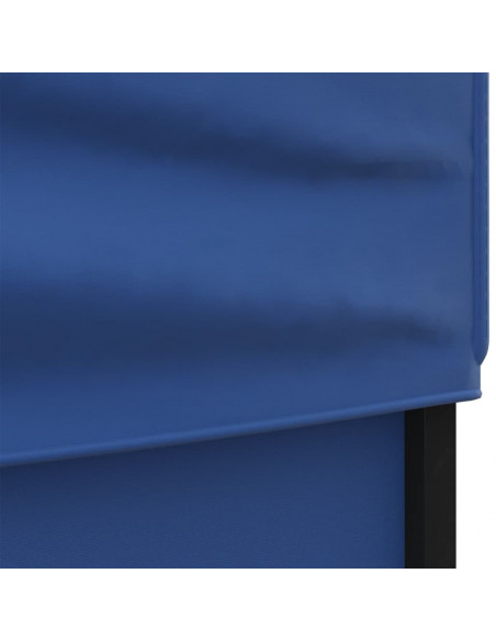 Tenda per Feste Pieghevole con Pareti Laterali Blu 3x6 m