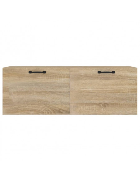 Mobile Pensile Rovere Sonoma 100x36,5x35 cm Legno Multistrato