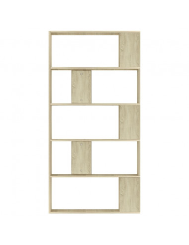 Libreria/Divisorio Rovere Sonoma 80x24x159 cm Legno Multistrato