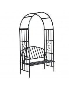 Arco da Giardino per Rose con Panchina 2