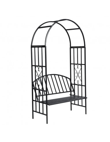 Arco da Giardino per Rose con Panchina