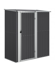 Capanno Biciclette Antracite 180,5x97x209,5 cm Acciaio Zincato 2