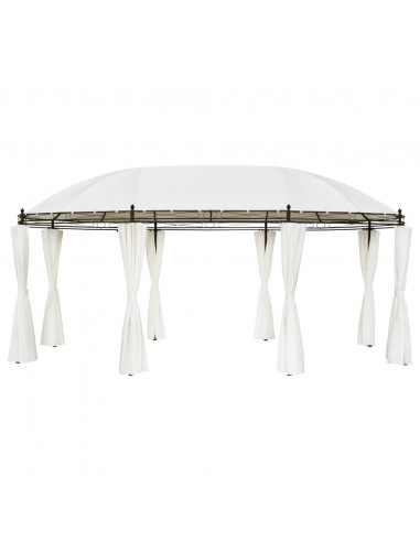 Gazebo Bianco Crema 530x350x265 cm