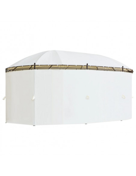 Gazebo Bianco Crema 530x350x265 cm