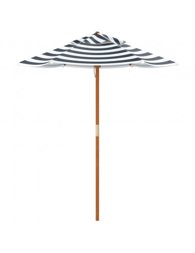 Ombrellone da Giardino per Bambini con Palo in Legno Ø120x140cm