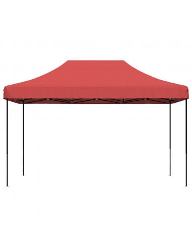 Tenda da Festa Pieghevole Pop-Up Bordò 440x292x315 cm