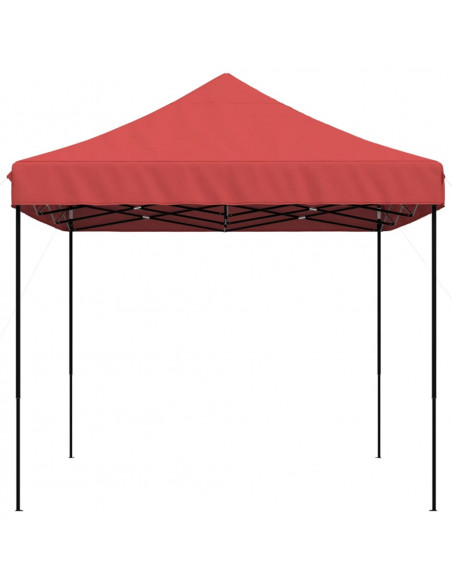 Tenda da Festa Pieghevole Pop-Up Bordò 440x292x315 cm