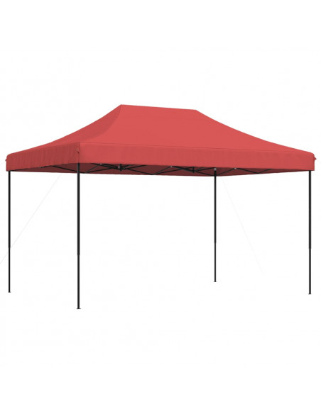 Tenda da Festa Pieghevole Pop-Up Bordò 440x292x315 cm