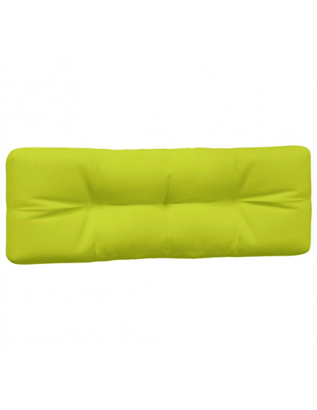 Cuscini per Pallet 5 pz Verde Intenso in Tessuto