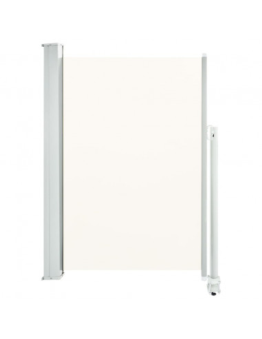 Tenda da Sole Laterale Retrattile 120 x 300 cm Crema