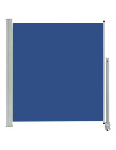 Tenda da Sole Laterale Retrattile per Patio 140x300 cm Blu 2