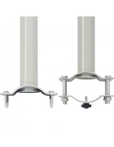 Tenda da Sole Laterale Retrattile per Patio 140x300 cm Blu